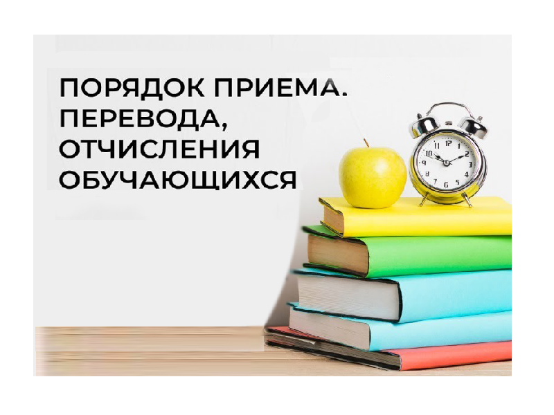 Правила приема, перевода, отчисления.